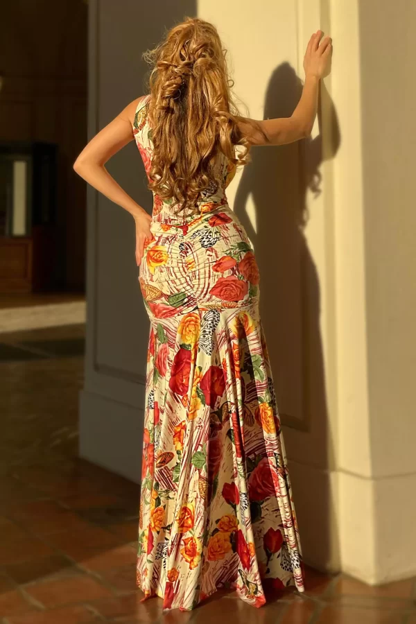 Rosé Maxi Dress