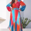 Daramora Rainbow Maxi Dress