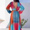 Daramora Rainbow Maxi Dress