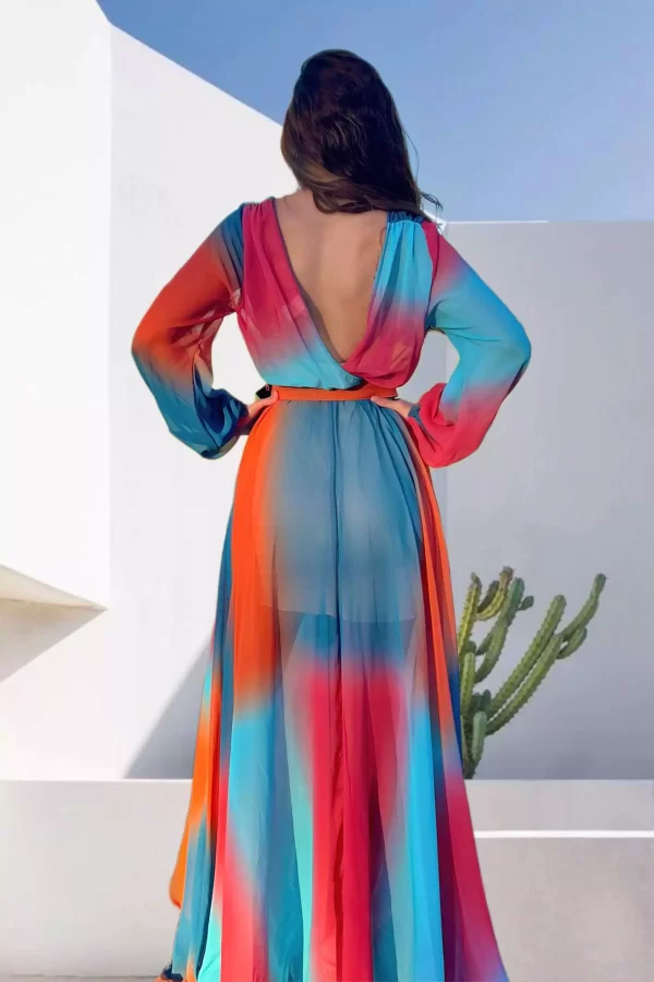 Daramora Rainbow Maxi Dress