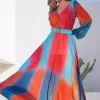 Daramora Rainbow Maxi Dress